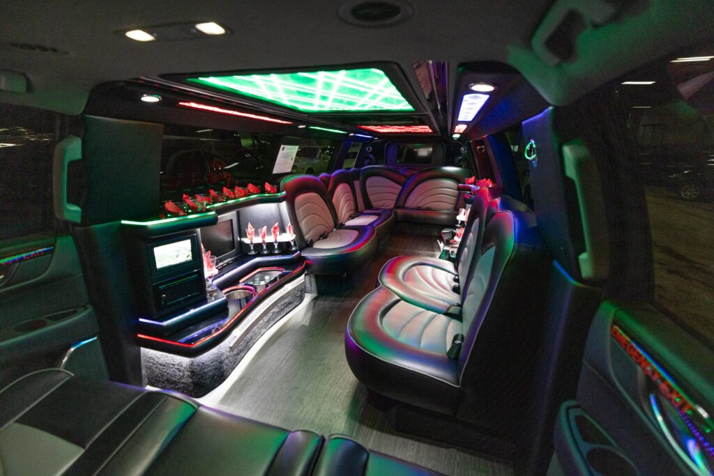 Cadillac Escalade Limo White