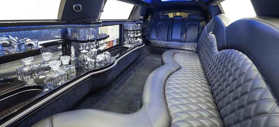 stretch limo inside