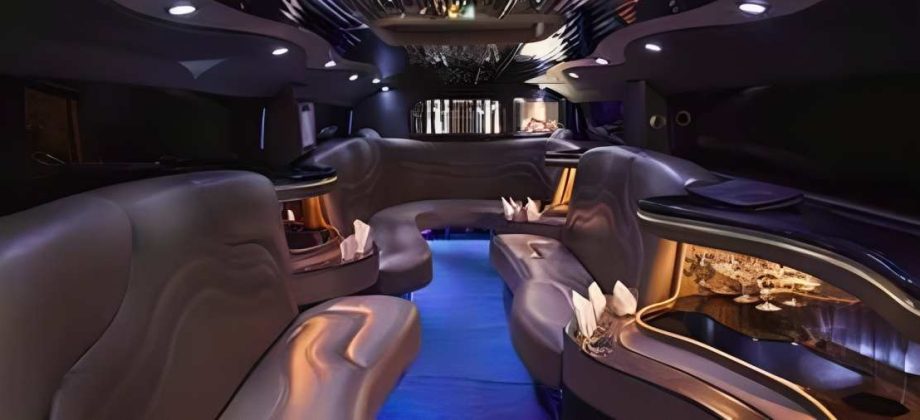 hummer h2 limo interior